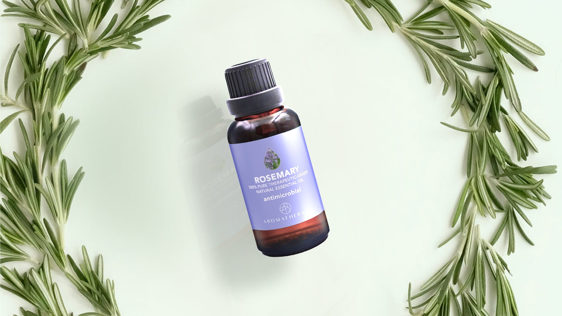 Rosemary Essential Oil for Refreshing Skin, Reduces Acne, Scalp Disorders  and Promotes Hair Growth