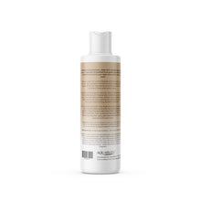Load image into Gallery viewer, oatmeal honey dog shampoo back image of bottle