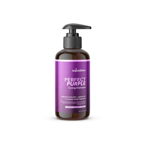 purple shampoo 16oz bottle front image
