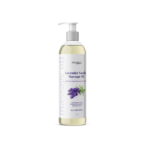 Lavender Massage Oil front image of bottle