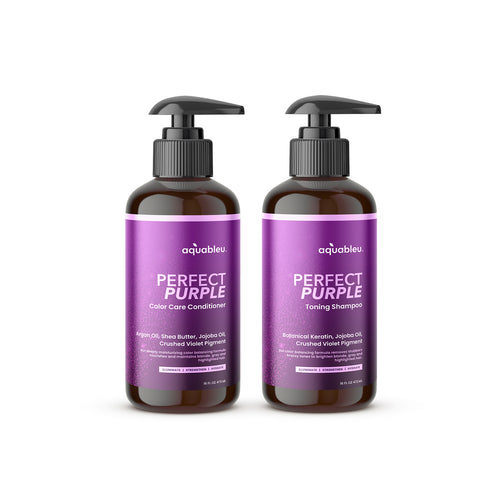 Perfect Purple Shampoo and Conditioner Set 16oz bottles